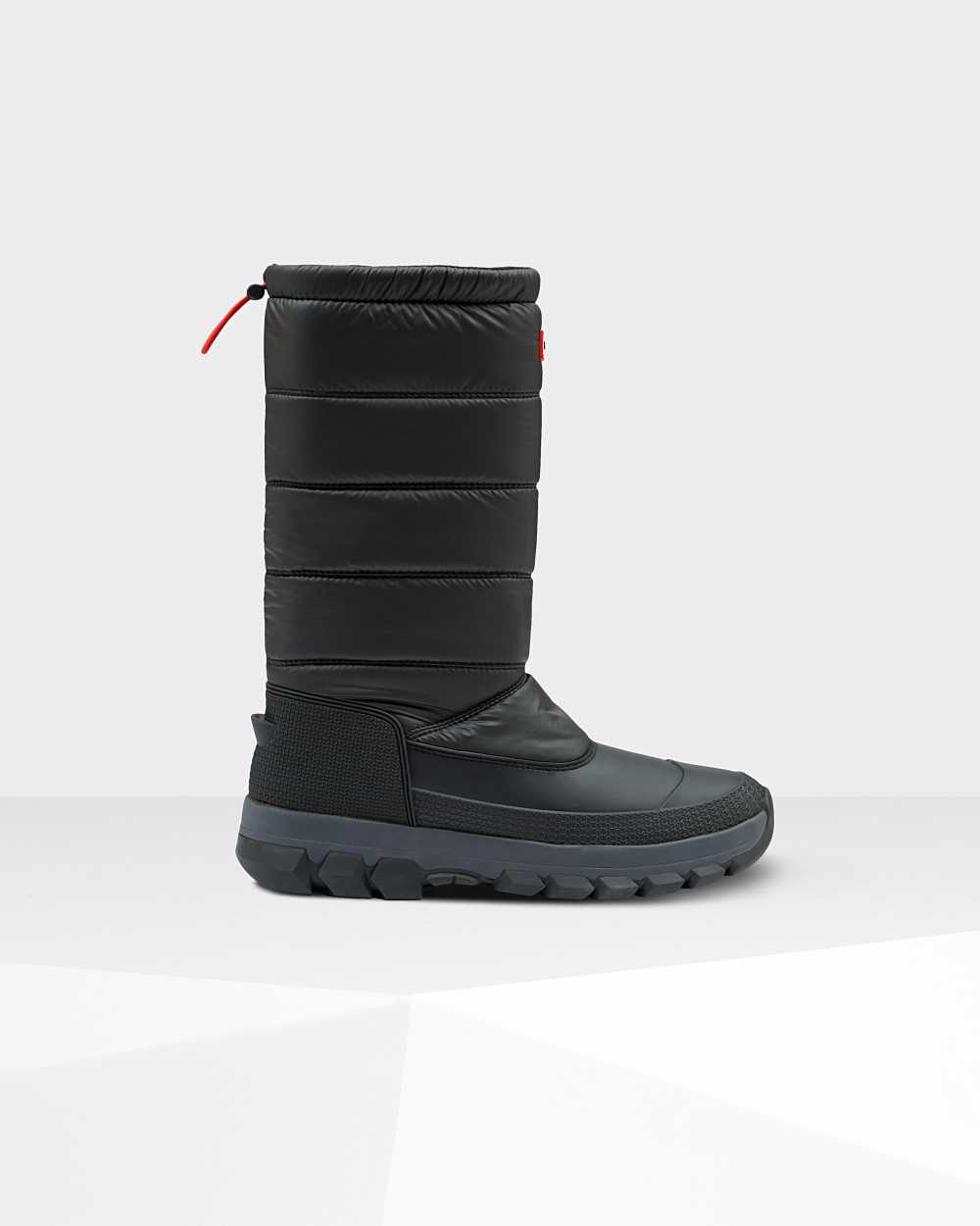 Botas Nieve Hombre - Hunter Original Insulated Tall Negras - NMYVAE-536 - Negras